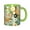 Green, variant on Elegant Butterfly Coffee Mug Fun Custom Ceramic Mugs 11oz Black
