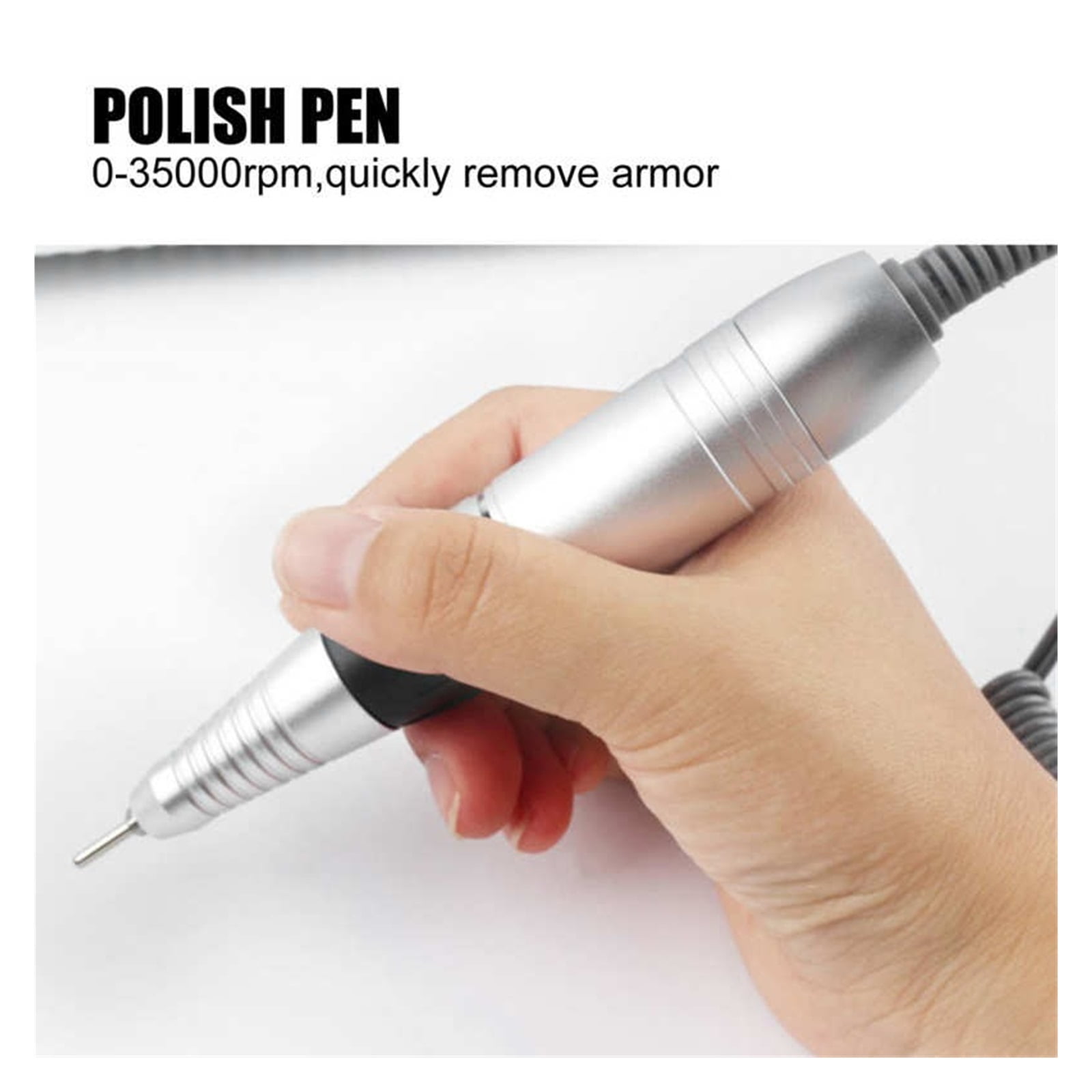 Nail Dust Vacuum, 80W 4 In 1 Strong Power Nail Dust Collector UV l Polisher Nail Drills Lighting Lamp Hand Pad Vacuum Cleaner Nail Salon Device ,Powerful Suction