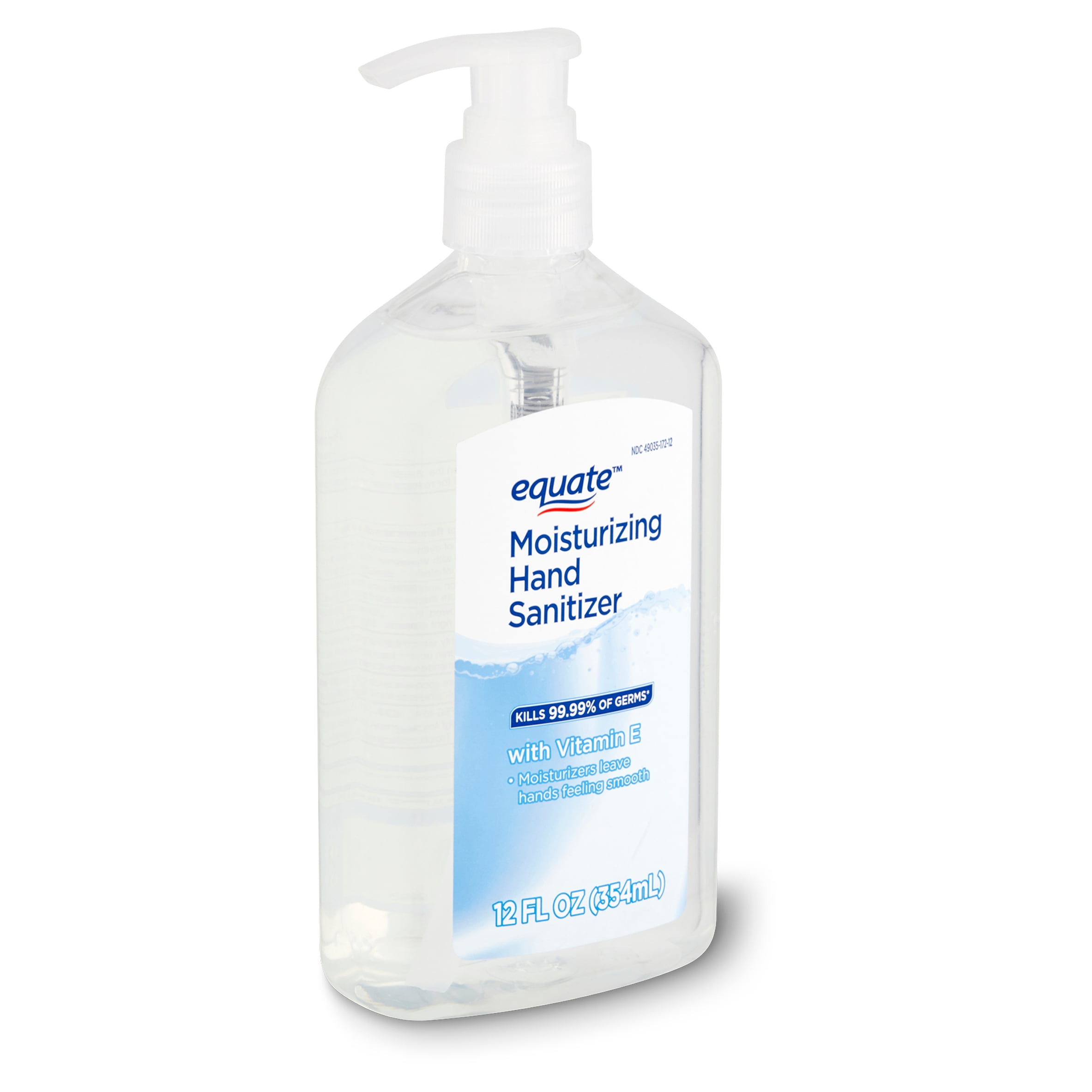 Equate Moisturizing Hand Sanitizer, 12 fl. oz.