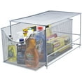 thumbnail image 1 of Sorbus Stackable Drawer Organizer with Cover 1-Shelf, 15.5 x 9.62 x 9 inches, Silver, 1 of 5