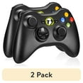 thumbnail image 1 of DEBGFS pour Microsoft Xbox 360 Manette Sans Fil Jouer Jeu Noir,2, 1 of 8