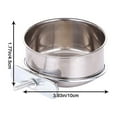 thumbnail image 4 of Djunllk Dog Bowls - Stainless Steel Bowls Cage Hanging Fixed, Dishwasher Safe, Lightweight Dog Food Bowl for Feeding Small Medium Large Dogs Cats Puppies, Natural, 4 of 9
