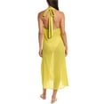 thumbnail image 2 of Natori womens  Gauze Maxi Halter Dress, m, Yellow, 2 of 3