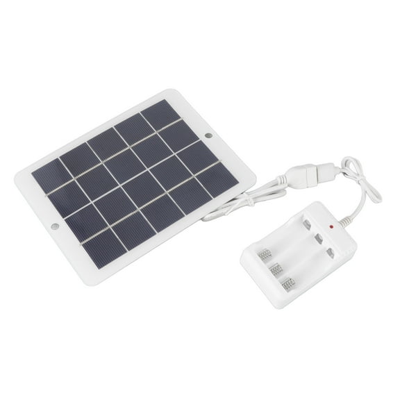 Solar Panel Battery Charger 3W 5V High Conversion Rate Efficient Output Solar Cell for Outdoor Use