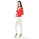 thumbnail image 2 of Blusa de canalé manga larga Roman Fashion /Juvenil, 2507 (Rojo) rojo G, 2 of 5