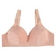 thumbnail image 1 of Gibobby Brasier para mujer Ropa interior de mujer Push Up Sin anillo de Confort Sujetador ajustable(Rosa,42), 1 of 3