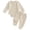 style-04 Beige, variant on Kogui Baby Boy Clothes Newborn Sets Baby Boy Girl Clothes Ribbed Knitted Cotton Long Sleeve Romper Long Pants Solid Color Fall Winter Outfits 0 3 6 9 12 18 24 Months (Grey,6-9 Months)