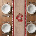 thumbnail image 6 of Valentine's Day Table Runner - 48 Inch Long, Kitchen Dining Table Runner Dresser Scarves, Red Truck Love Heart Roses Romantic Wooden Farmhouse Decor for Coffee Tables Wedding Party Banquet, 6 of 8