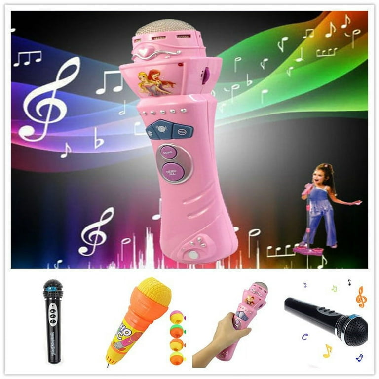 Toys for Kids, Girls Boys Microphone Mic Karaoke Singing Kid Funny Gift  Music Toy