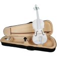 thumbnail image 2 of STARTIST 4/4 Solid Wood Violin, White Acoustic Violin Starter Kit for Beginner Student, 2 of 8