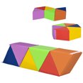 thumbnail image 1 of Qaba Foam Play Set Freely-assembled Crawl and Climb Activity Soft Play Set, 1 of 9