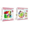Scotchi Happy Kidz Childrens Game Shapes and Colors & My First Clock Game Set