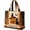 C, variant on Halloween Spooky Quilted Tote Handbag, Large Capacity Travel Pouch, Casual Shoulder Bag for Shopping Beach Vacation(RL)