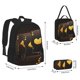 thumbnail image 2 of Easygdp Casino Playing Cards Mochila para Niños y Niñas con Set de Caja de Almuerzo y Estuche para Lápices 3 en 1, Mochila Escolar Estampada para Adolescentes, 2 of 7