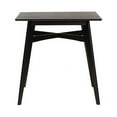 thumbnail image 2 of Baxton Studio Leena Mid-Century Modern Black Finished Wood Counter Height Pub Table, 2 of 7