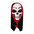 thumbnail image 4 of Máscara espeluznante, demonio malvado aterrador, máscaras de juego para la cabeza, accesorios de disfraces de fiesta de Halloween para adultos, mujeres y hombres, 4 of 5