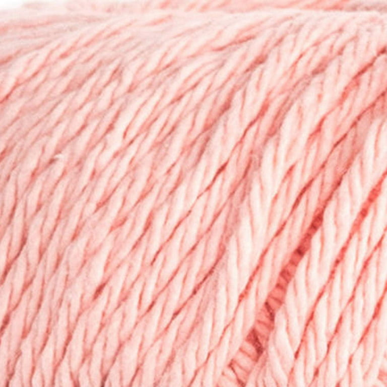 Lily Sugar 'N Cream Super Size Solid Yarn 100% Cotton 4 oz Coral