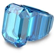 thumbnail image 1 of Anillo Swarovski Lucent Cocktail de cristal azul tamaño 8, 1 of 4