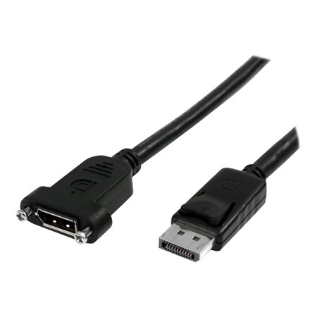 StarTech 3ft 20 pin DisplayPort Extension Panel Mount Cable - M/F