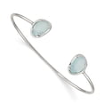 thumbnail image 1 of Diamond2Deal 925 Bracelet en Argent Sterling Bleu Chalcedony pour Femmes, 1 of 6