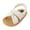 White, variant on Cathalem Boy Slides Outdoor Girls Shoes Summer First Girls For Summer Baby Shoes Sandals Walk Toddler Baby Stage 2 Shoes Girls Yellow 6