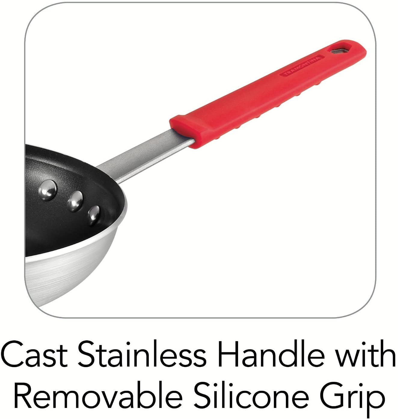 2 Count | Tramontina Professional 10" Restaurant Fry Pan, Nonstick Aluminum