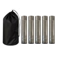 thumbnail image 4 of DOLITY 5 Pcs Tuyau de Cheminée Robuste en Acier Inoxydable pour Cheminées Fournaises Camping, 4 of 9