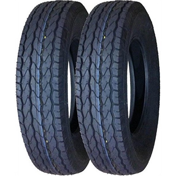 Free Country Trailer Tires ST 175/80D13 8PR Load Range D 11071, Set 2