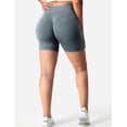 thumbnail image 4 of YEOREO Pantalones cortos de entrenamiento sin costuras para mujer, de cintura alta, intensifican el entrenamiento para correr, yoga, gimnasio, 4 of 4