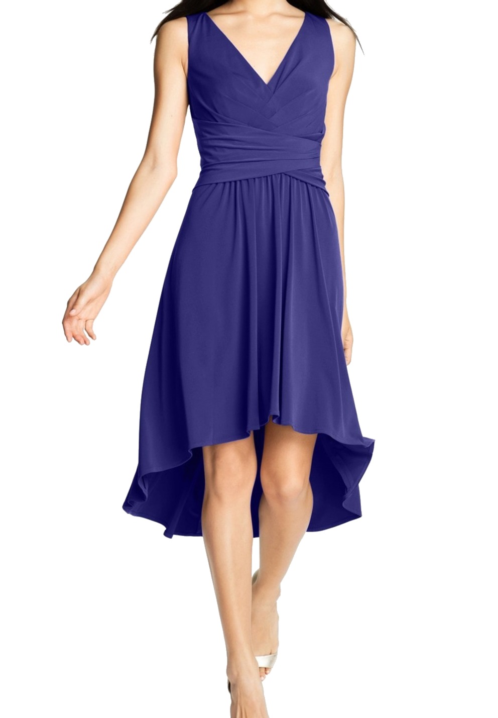 Ivy & Blu - Ivy + Blu NEW Purple Womens Size 14 Asymmetrical Hem ...