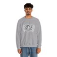 thumbnail image 5 of Give Thanks With Grateful Heart Unisex Heavy Blend™ Crewneck Sweatshirt, 5 of 7