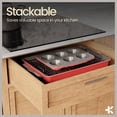 thumbnail image 7 of Bakken 8-Piece Ceramic Coated Bakeware Set, Nonstick Aluminized Steel, Oven Safe 500°F, Dishwasher Safe, 7 of 7