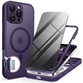 thumbnail image 1 of Funda BERFY para iPhone 16 Pro Max 6.9" Magnética Mate Morada, 1 of 8