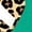 Kelly Green, variant on Inktastic Football with Flowers and Leopard Spots Boys or Girls Baby T-Shirt