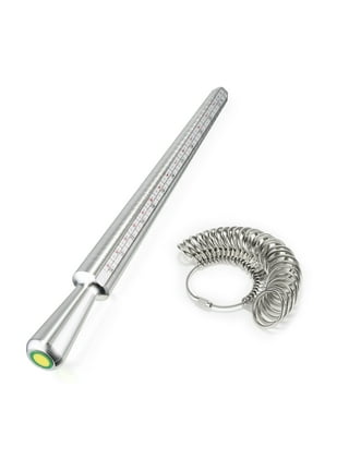 Ring Sizer Measuring Tool Finger Ring Mandrel, EEEkit Ring Gauge
