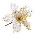 thumbnail image 2 of Flor de Navidad artificial BLESIY Decoración del hogar Adorno de Navidad Corona de brillo, 2 of 8
