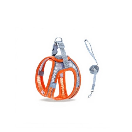 Tnarru Reflective cat harness leash escape-proof