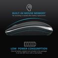 thumbnail image 6 of Bluetooth Mouse, Jelly Comb Slim Dual Mode 2.4GHz Wireless Mouse for Laptop, MacBook, PC, 6 of 9