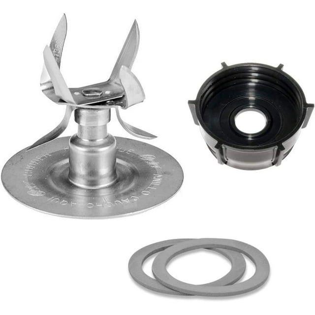 Replacement Parts Compatible with Blender Ice Blades 4980 4961 Gasket for Oster & Osterizer Blender (3)
