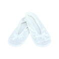 thumbnail image 2 of Isotoner Girl's Satin Pearl Ballerina Slippers, 2 of 4
