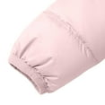 thumbnail image 6 of AINIYS Kids Bear-Ear Padded Snowsuit with Hooded Neckline, Zip Closure, Warm Design Children's Clothing for Winter & Outdoor Wear Pink 9 Months, 6 of 7