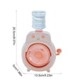 thumbnail image 3 of Cartoon Mini Mist Cooling Fan with Spray Function USB Rechargeable Portable Desk Fan with Water Bottle Design for Office Bedroom Car Travel Three Speed Settings, 3 of 6