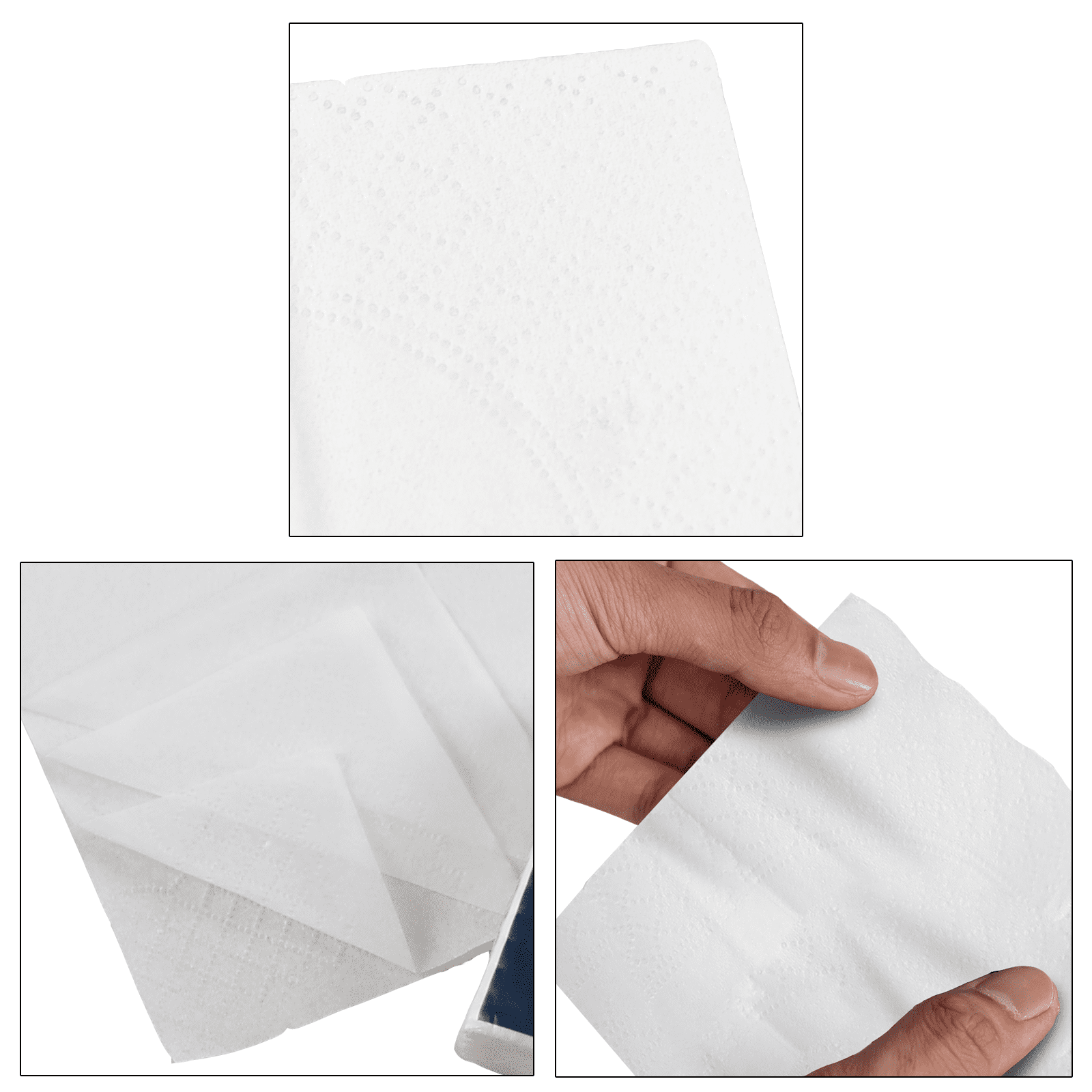 Yesdate 4-Ply Mini Travel Size Tissue, Facial Tissues Pack, Bulk (480 Packs), 6 Tissues Per Pack (2880 Tissues Total)
