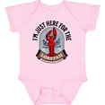 thumbnail image 3 of Inktastic Maine Just Here for the Lobster Boys or Girls Baby Bodysuit, 3 of 5