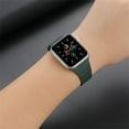 thumbnail image 5 of Slim Leather link for Apple Watch Band 38mm 40mm 41mm 42mm 44mm 45mm, ALMNVO Compatible for iWatch Series 7/6/5/4/3/2/1/SE, Magnetic Bands Compatible for Apple Watch Bands for Women ,Brown, 5 of 7