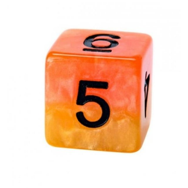 Gate Keeper Games GKGH544D6 D6 Phoenix Dice - Ensemble de 12