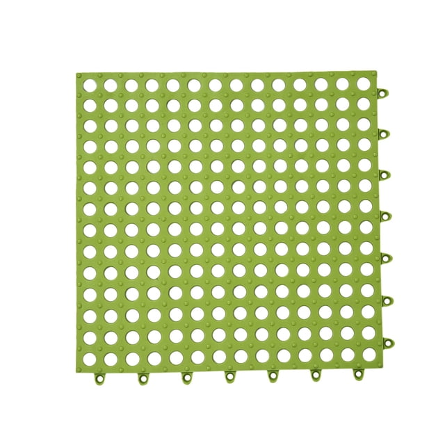 Alfombrillas de plástico entrelazadas para baño, antideslizantes, para ducha, con sistema de drenaje y empalme hueco, ideales para bañera, piscina, área de mascotas, cocina, lavadero y como