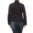 thumbnail image 4 of Women's Plus Size Long Sleeve Open Front Blazer for Office and Casual Wear, 4 of 5