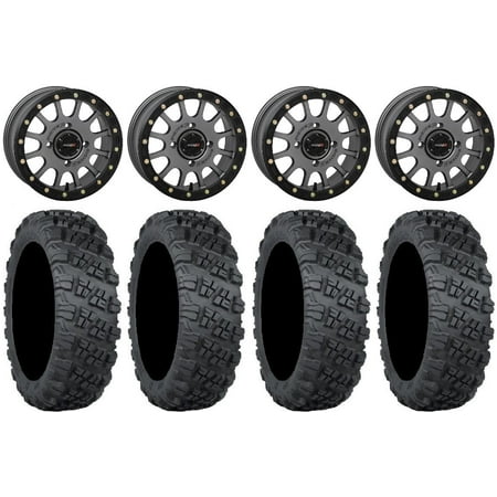 System 3 SB-5 Grey 14 Wheels 28 Versa Cross V3 Tires Sportsman RZR Ranger System 3 SB-5 Grey 14 Wheels 28 Versa Cross V3 Tires Sportsman RZR Ranger