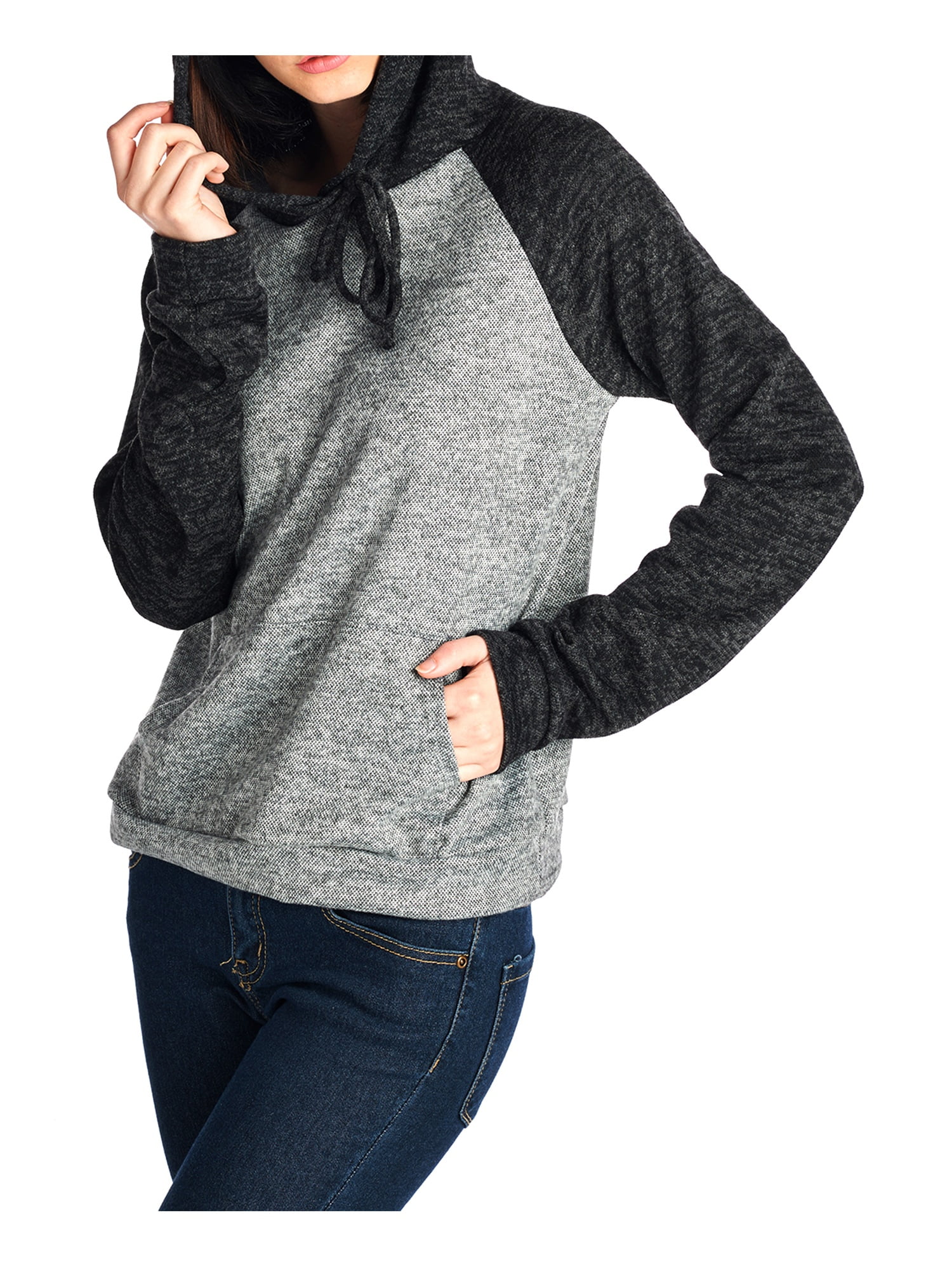 Tough Cookie Clothing Tough Cookie's Women's Twotone Brushed Raglan